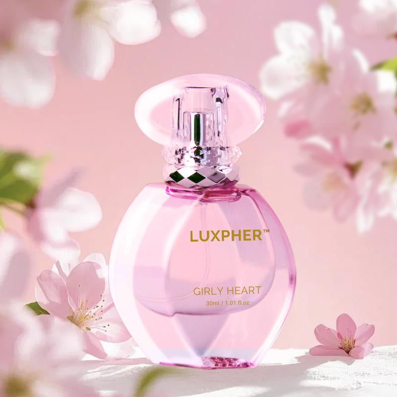 LUXPHER GIRLY HEART 30Ml Perfume for Women Long Lasting Floral & Fruity Scent Confidence Boost Gift Box Luxury Fragrance Playful Scented Perfume Enchanting Women'S