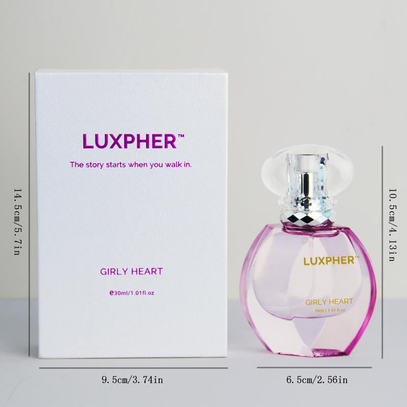 LUXPHER GIRLY HEART 30Ml Perfume for Women Long Lasting Floral & Fruity Scent Confidence Boost Gift Box Luxury Fragrance Playful Scented Perfume Enchanting Women'S