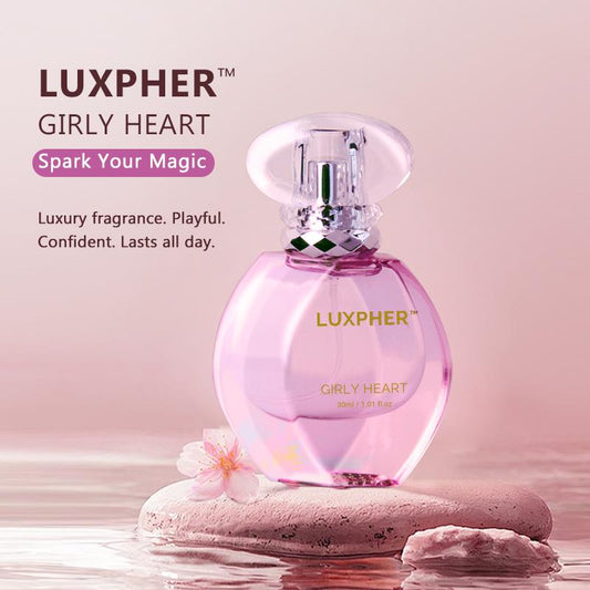 LUXPHER GIRLY HEART 30Ml Perfume for Women Long Lasting Floral & Fruity Scent Confidence Boost Gift Box Luxury Fragrance Playful Scented Perfume Enchanting Women'S