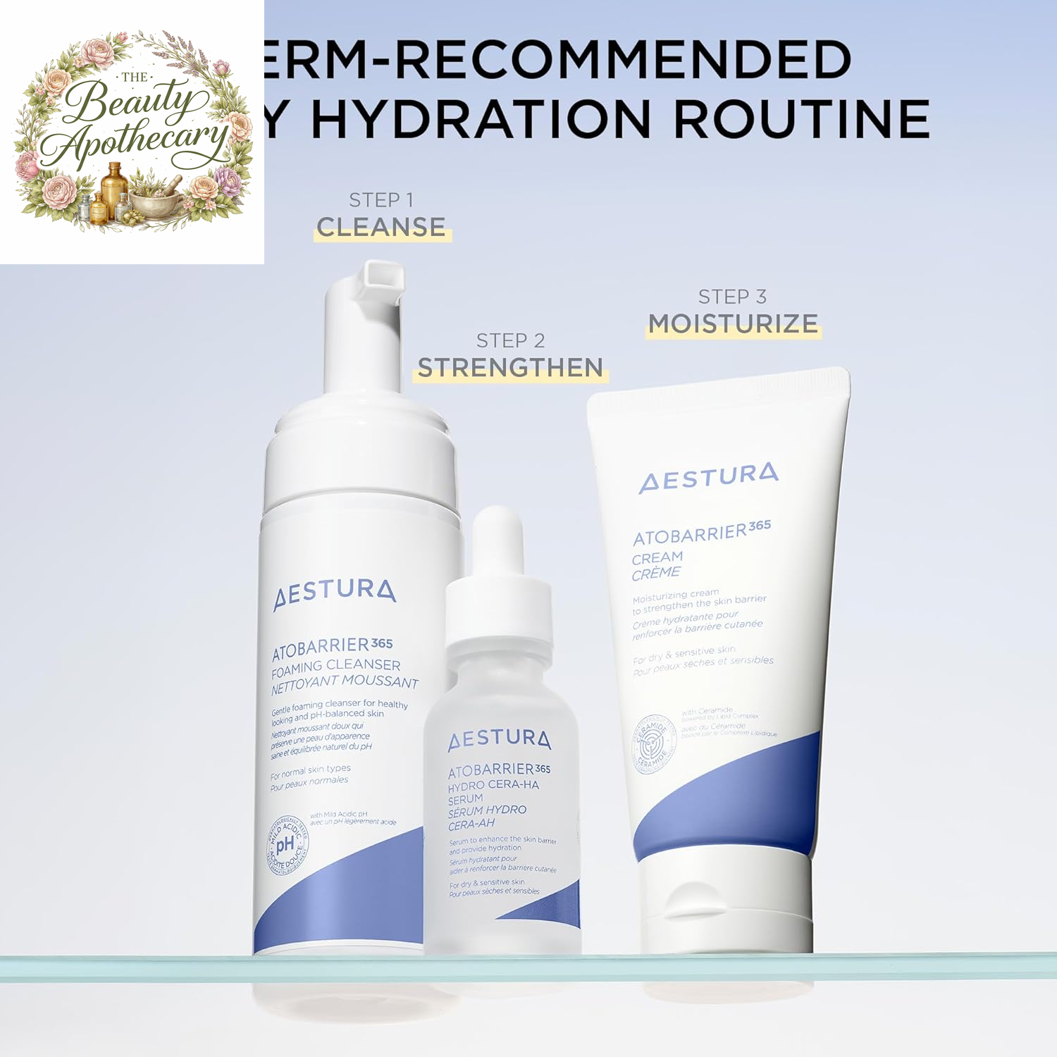 ATOBARRIER365 Cream with Ceramides, Korean Face Moisturizer for Barrier Repair | 120H Lasting Hydration, Ceramide Capsules, Dry & Sensitive Skin, Non-Comedogenic, 80 Ml / 2.70 Fl.Oz.