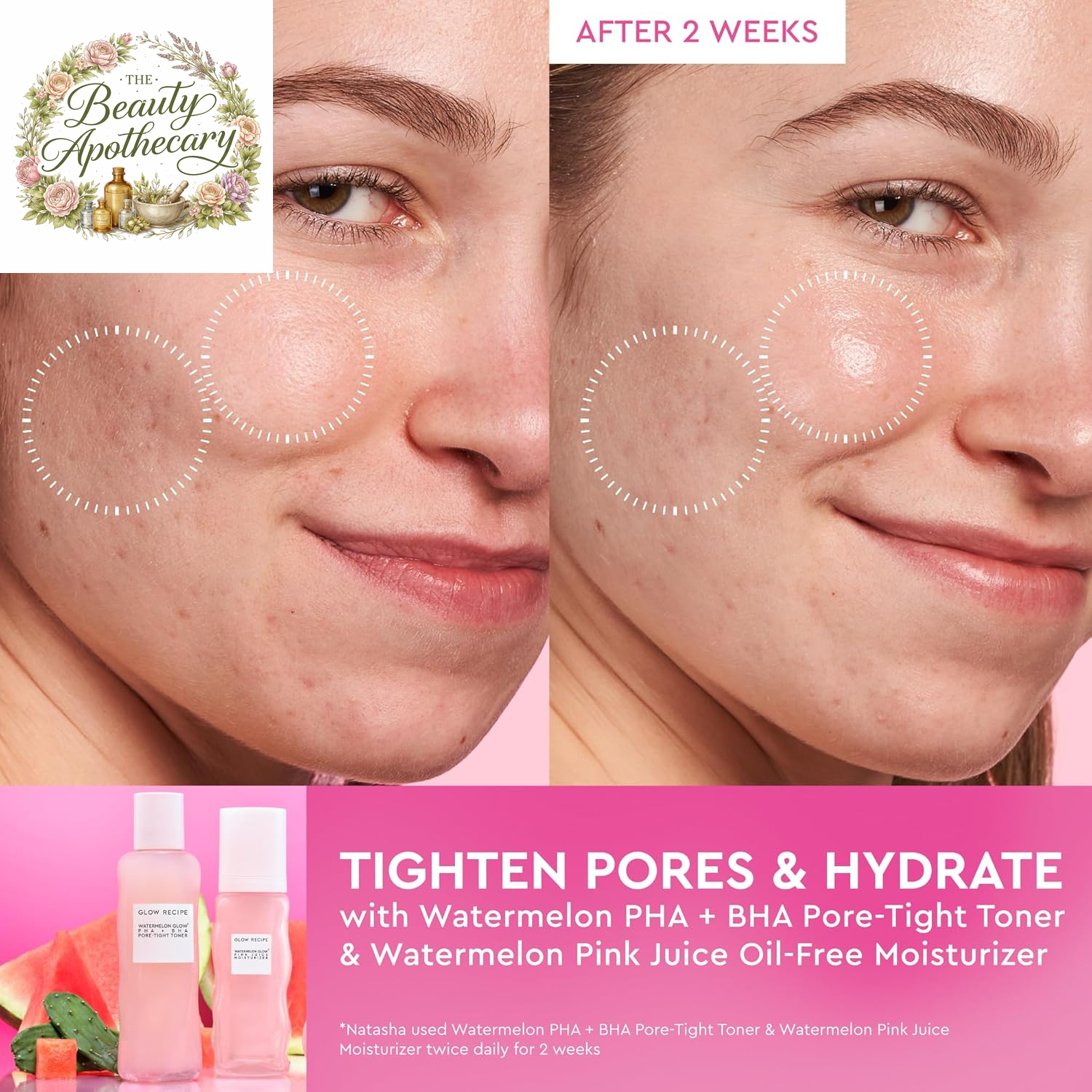 Pink Juice Water Gel Face Moisturizer for Women, Men & Teens - Hydrating Hyaluronic Acid, Radiance Boosting, Non-Comedogenic, Oil-Free, Long-Lasting Korean Skin Care for Oily Skin (50Ml)