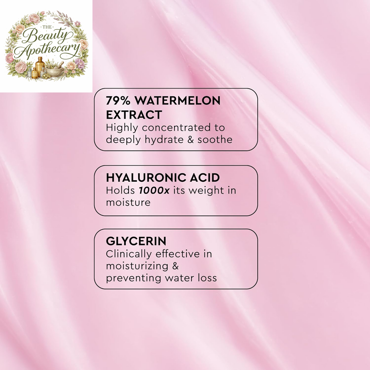 Pink Juice Water Gel Face Moisturizer for Women, Men & Teens - Hydrating Hyaluronic Acid, Radiance Boosting, Non-Comedogenic, Oil-Free, Long-Lasting Korean Skin Care for Oily Skin (50Ml)