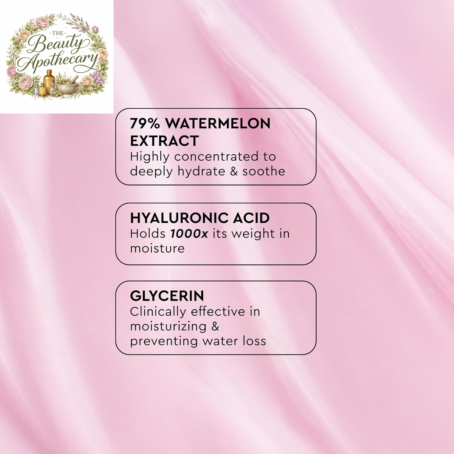 Pink Juice Water Gel Face Moisturizer for Women, Men & Teens - Hydrating Hyaluronic Acid, Radiance Boosting, Non-Comedogenic, Oil-Free, Long-Lasting Korean Skin Care for Oily Skin (50Ml)