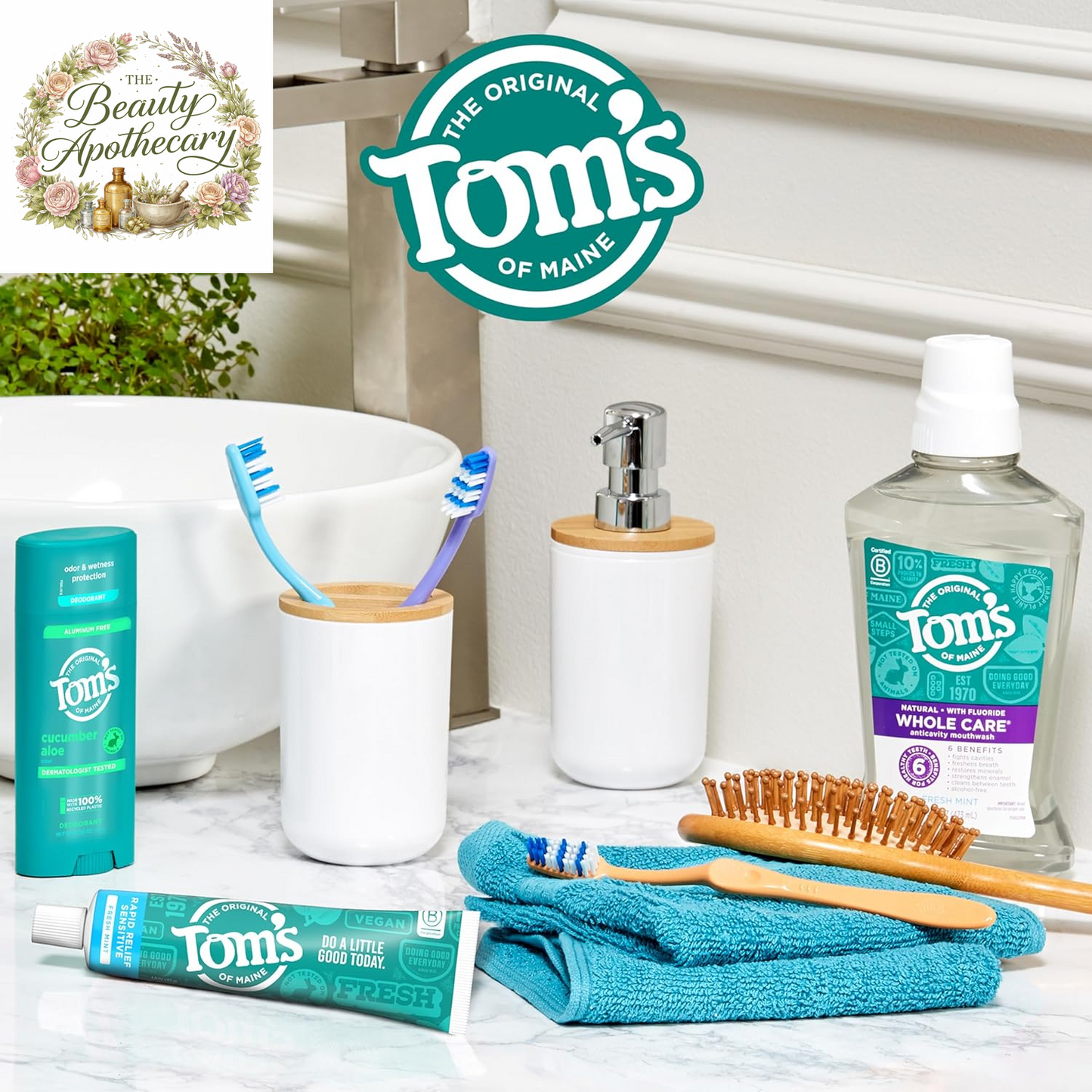 Fluoride-Free Rapid Relief Sensitive Toothpaste, Fresh Mint, 4 Oz. 3-Pack (Packaging May Vary)