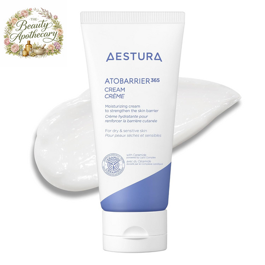 ATOBARRIER365 Cream with Ceramides, Korean Face Moisturizer for Barrier Repair | 120H Lasting Hydration, Ceramide Capsules, Dry & Sensitive Skin, Non-Comedogenic, 80 Ml / 2.70 Fl.Oz.