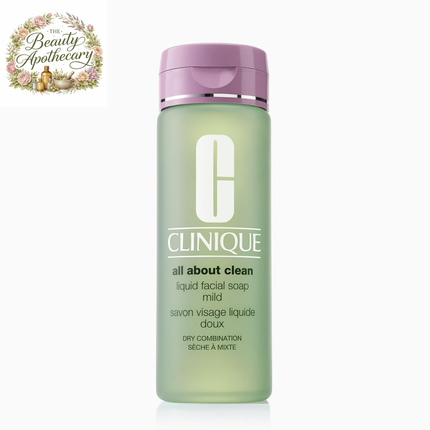 3-Step All about Clean Liquid Gentle Facial Cleanser Soap for Dry Combination Skin | Type 2