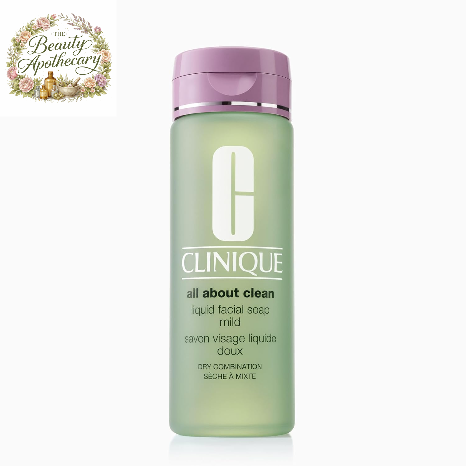 3-Step All about Clean Liquid Gentle Facial Cleanser Soap for Dry Combination Skin | Type 2