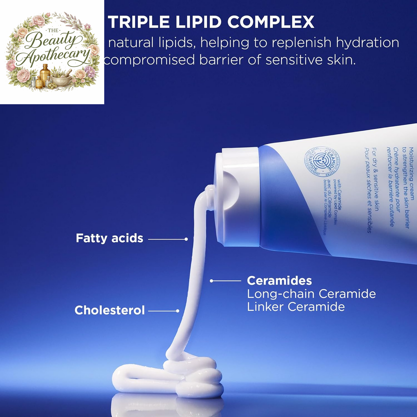 ATOBARRIER365 Cream with Ceramides, Korean Face Moisturizer for Barrier Repair | 120H Lasting Hydration, Ceramide Capsules, Dry & Sensitive Skin, Non-Comedogenic, 80 Ml / 2.70 Fl.Oz.